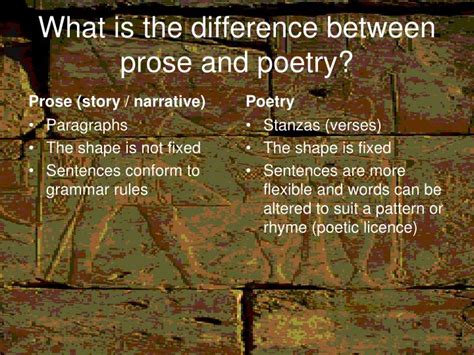 What Is the Difference between Poetry and Prose: A Dive into Literary Expressions